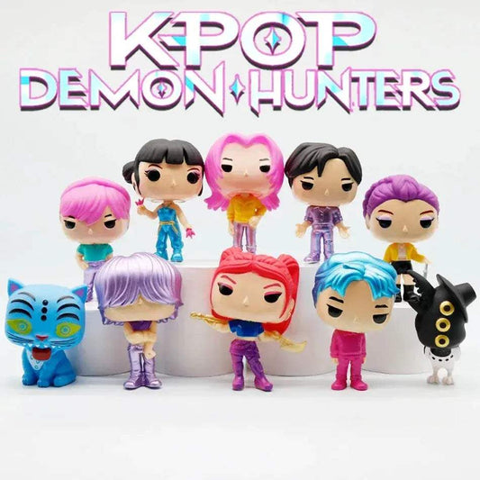  Kpop Demon Hunters PVC Figure Set Rumi Desk Decor -  ToylandEU™