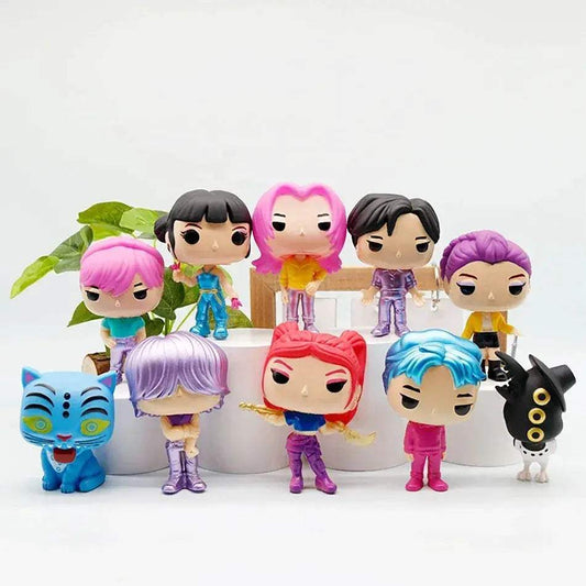  Kpop Demon Hunters PVC Figure Set Rumi Desk Decor -  ToylandEU™