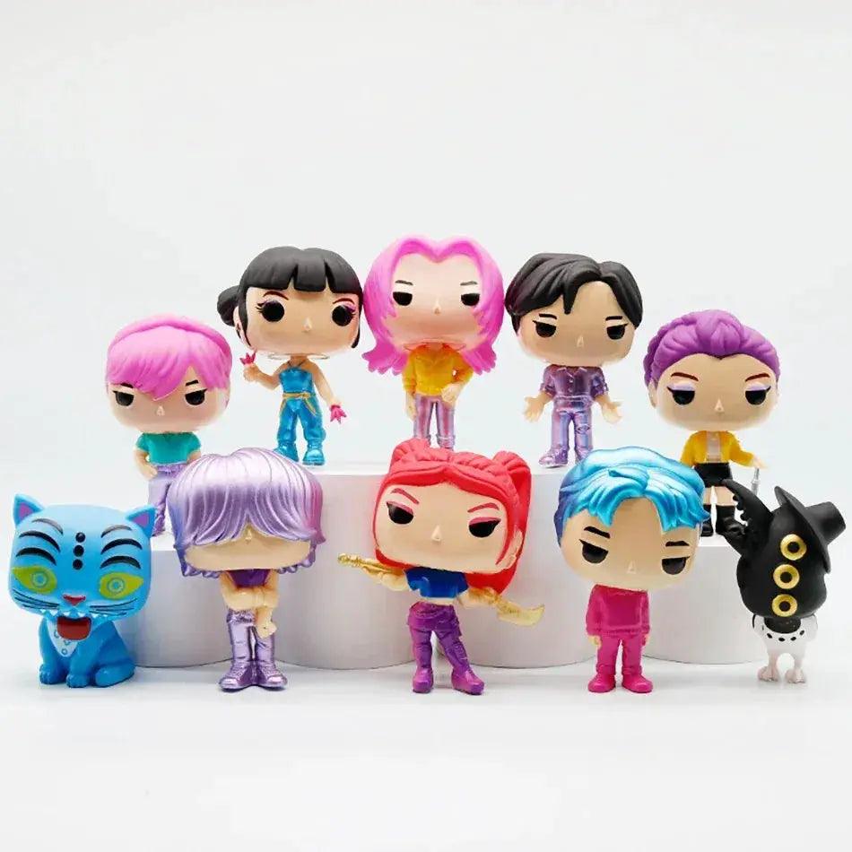  Kpop Demon Hunters PVC Figure Set Rumi Desk Decor -  ToylandEU™