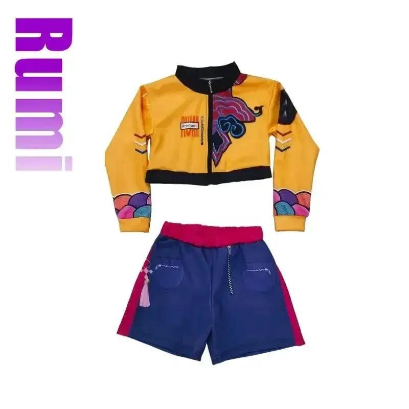  Kpop Demon Hunters Rumi Cosplay Costume Stage Ready -  ToylandEU™