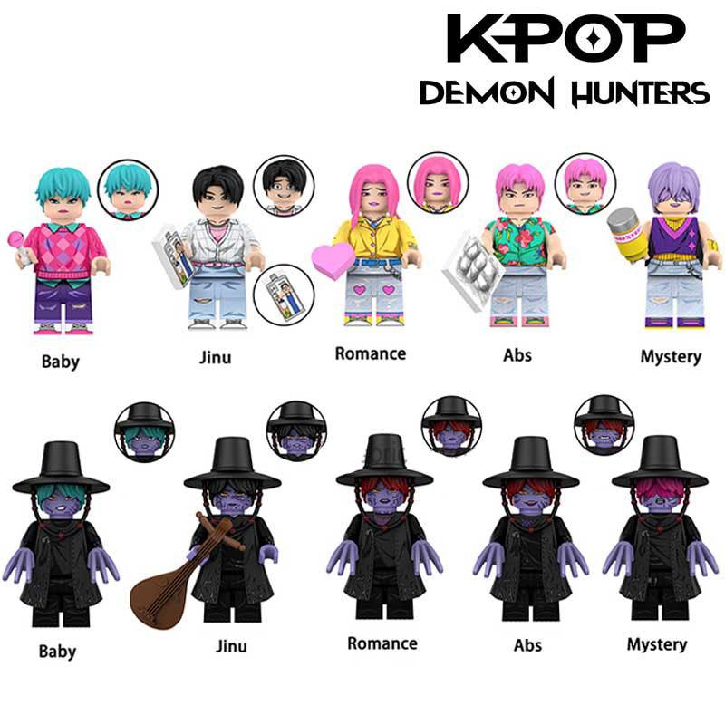  Kpop Demon Hunters Saja Boys 8 Minifigures Lego 