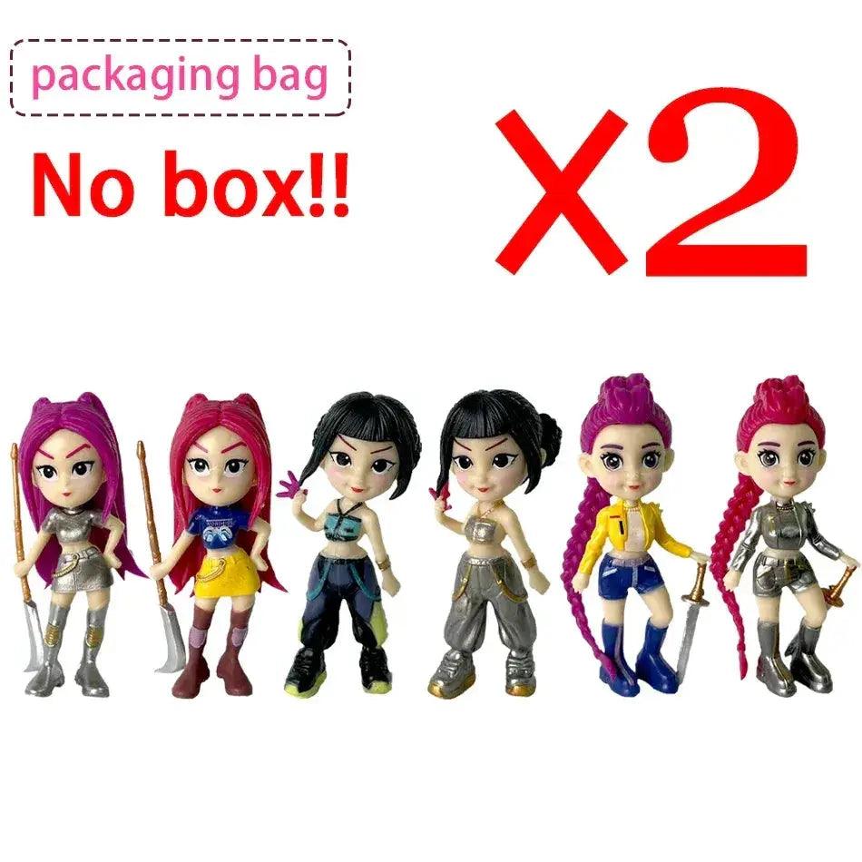  Kpop Demon Hunters Six Piece Action Figure Set In Stock -  ToylandEU™