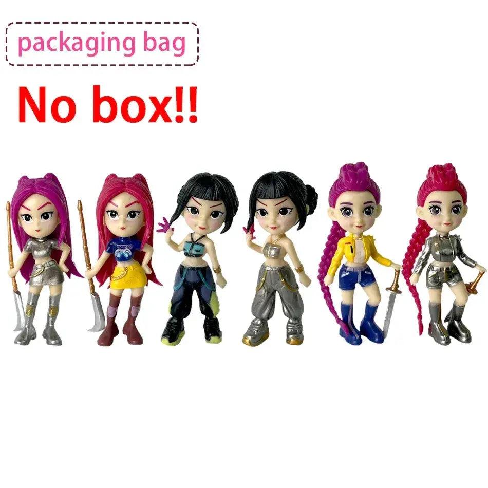  Kpop Demon Hunters Six Piece Action Figure Set In Stock -  ToylandEU™