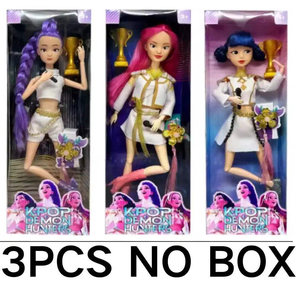 Kpop Demon Hunters Vinyl Figurines For Desktop Decor Collectible - ToylandEU