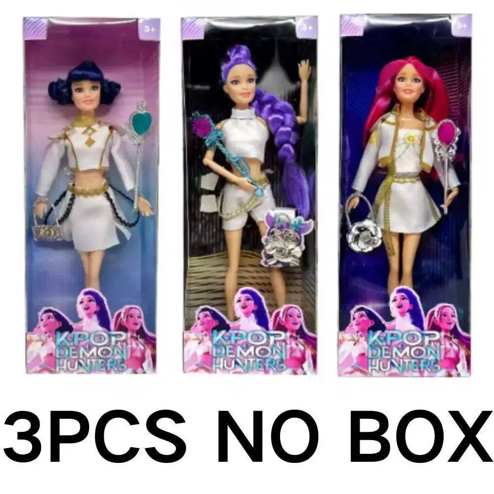 Kpop Demon Hunters Vinyl Figurines For Desktop Decor Collectible - ToylandEU
