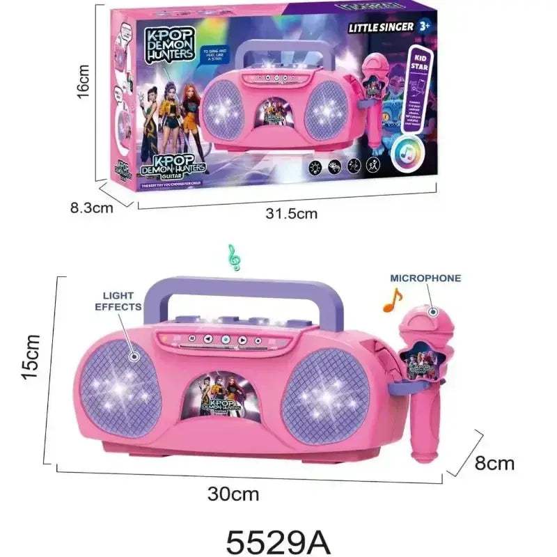 Kpop Demon Music Microphone Toy With Lights and Songs - ToylandEU