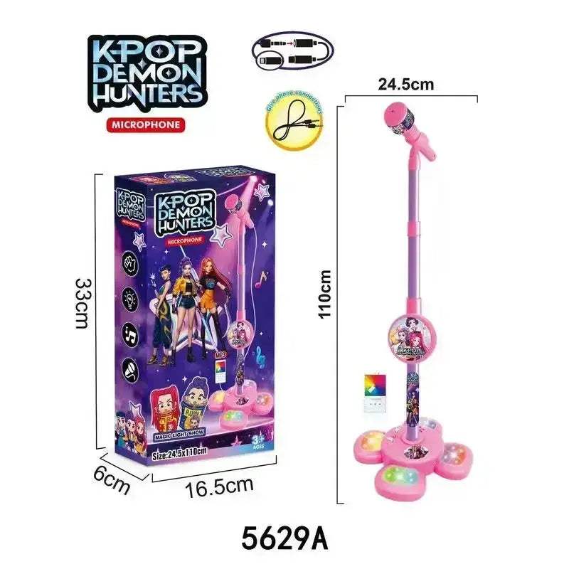 Kpop Demon Music Microphone Toy With Lights and Songs - ToylandEU