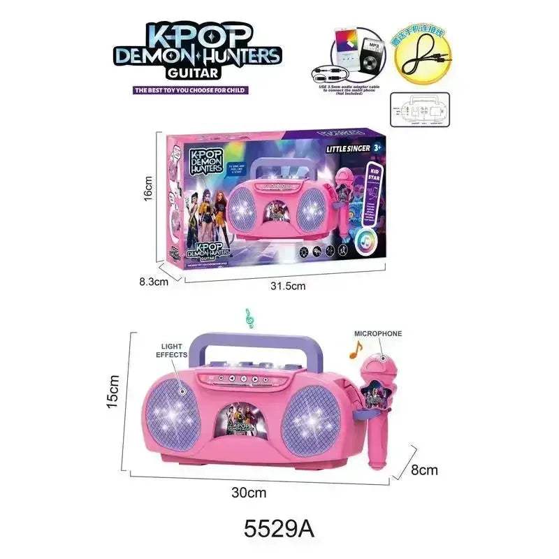 Kpop Demon Musical Microphone Toy With Preloaded Songs - ToylandEU