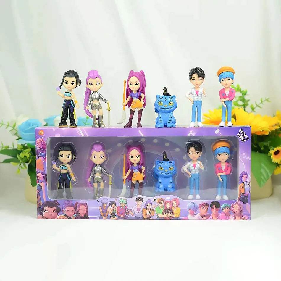  Kpops Demon Hunters Anime Figure PVC Collectible -  ToylandEU™