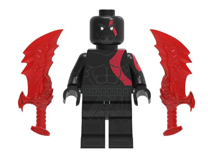 Kratos God Of War Figure ABS Plastic LEGO Compatible Figure For Display And Play With LEGO Sets - ToylandEU