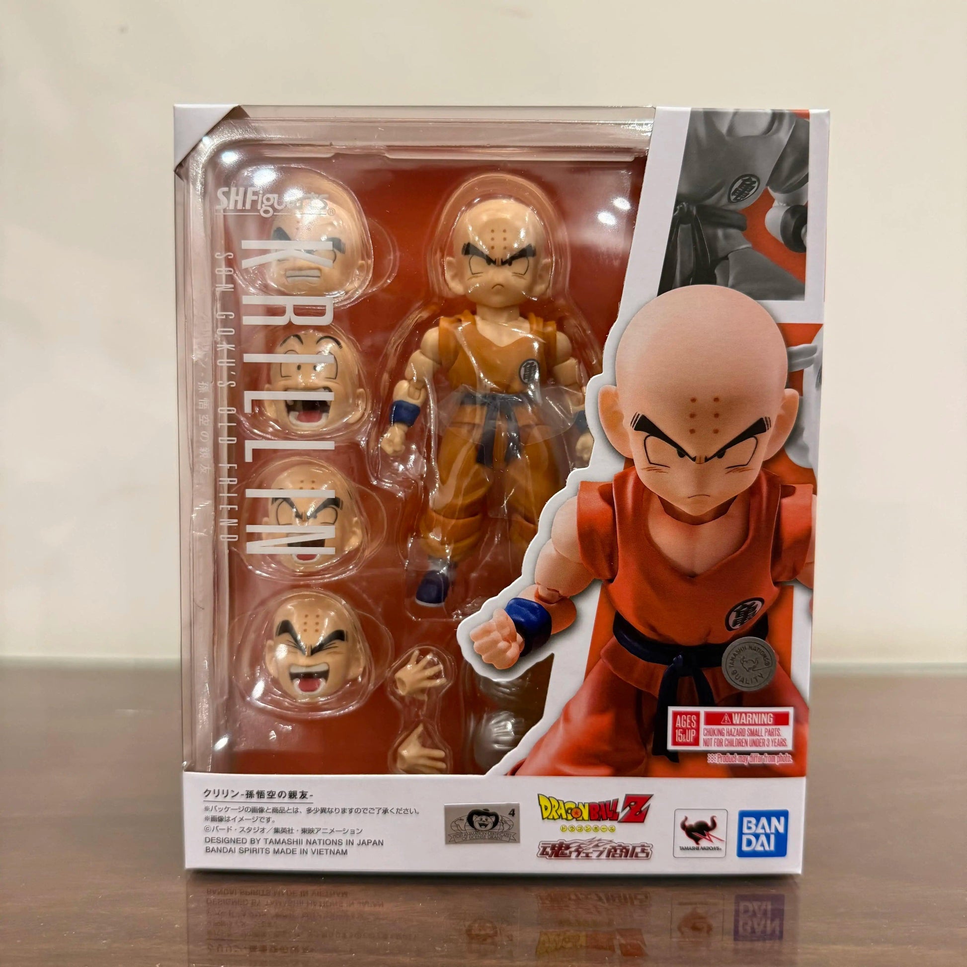  Krillin 3.0 SHFiguarts 30 cm Dragon Ball Z Toylandeu 
