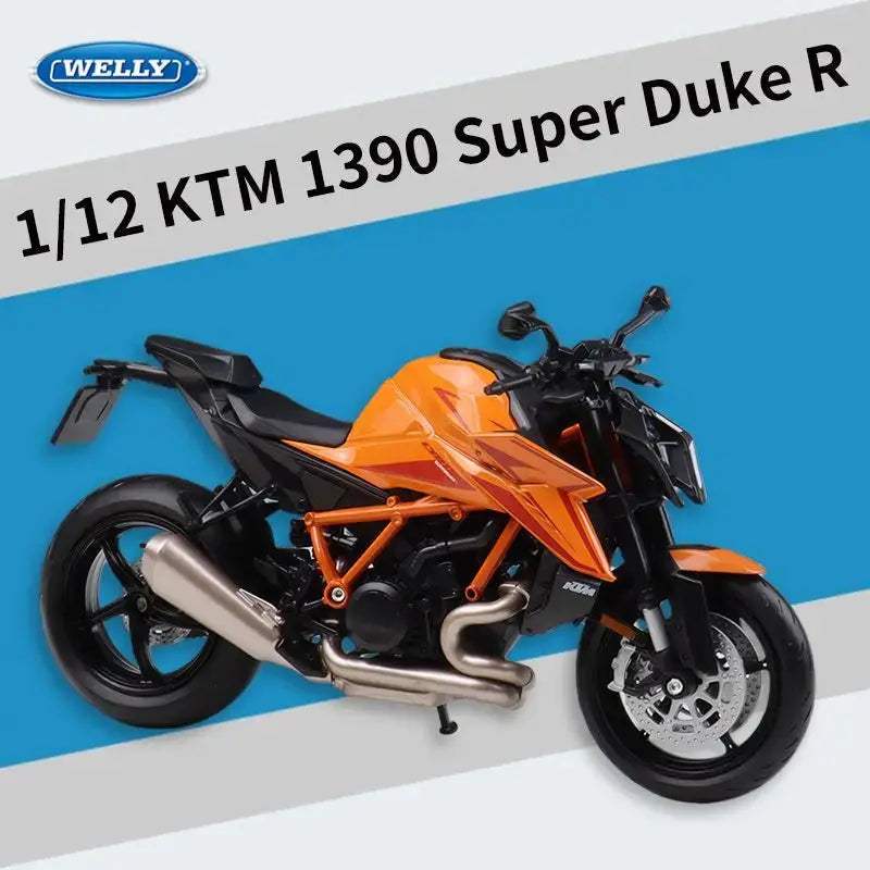 Ktm 1390 Super Duke R Diecast Motorcycle Model Collectible - ToylandEU