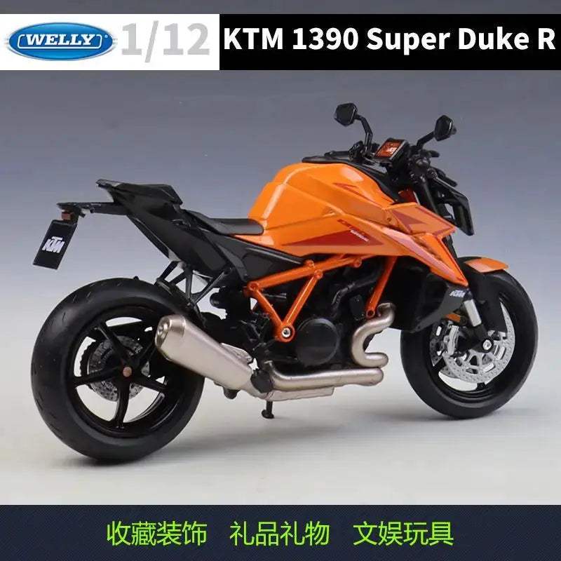 Ktm 1390 Super Duke R Diecast Motorcycle Model Collectible - ToylandEU