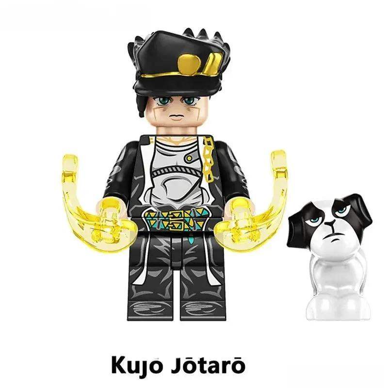 Kujo Jotaro Jojo's Bizarre Adventure Anime Lego Minifigures custom toys - Minifigure Toys