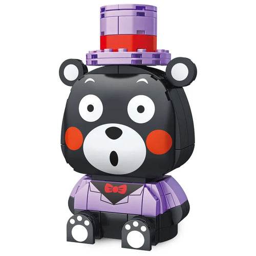 Kumamon Bear City Building Blocks Set with LED Lights & Sakura Vibes - ToylandEU