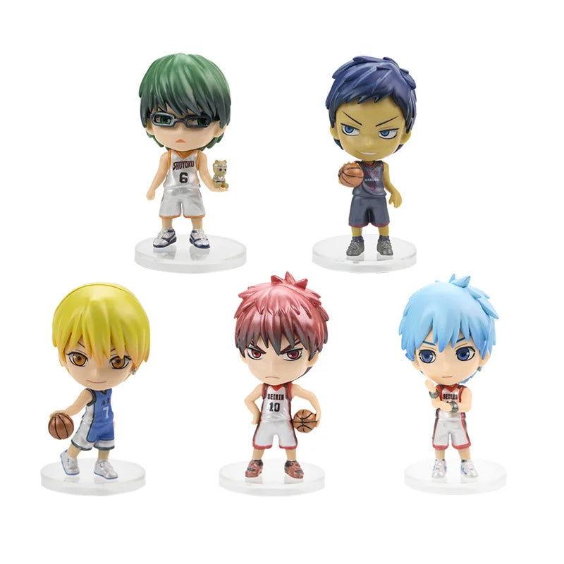  Kuroko No Basket Figure Cute Chibi PVC Figurine 10cm 