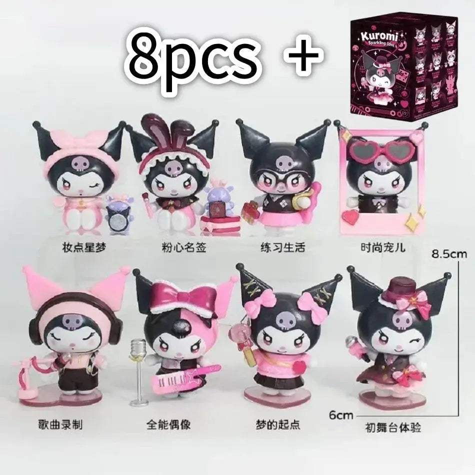 Kuromi Sanrio Sparkling Idol Blind Box Figures Set - ToylandEU