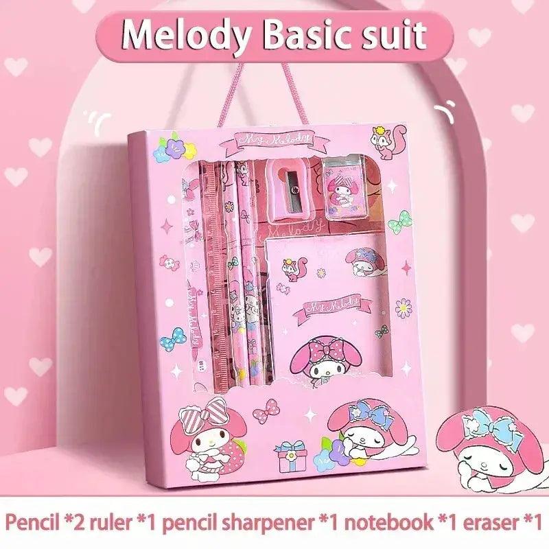  Kuromi Sanrio Stationery Set 12Pcs Pencils Erasers Gift -  ToylandEU™