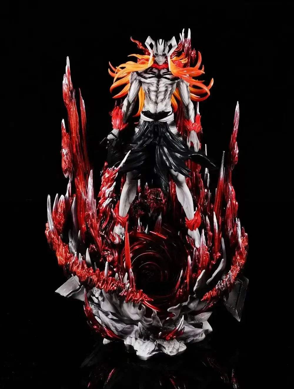 Kurosaki Ichigo and Ulquiorra Cifer Anime Figures, Bleach Espada Vasto Lorde Hallow Figurines - ToylandEU