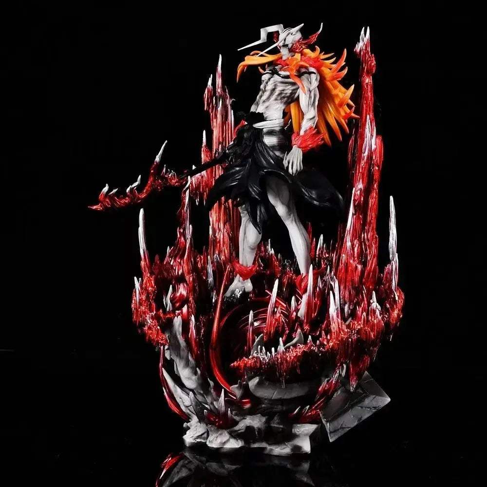 Kurosaki Ichigo and Ulquiorra Cifer Anime Figures, Bleach Espada Vasto Lorde Hallow Figurines - ToylandEU