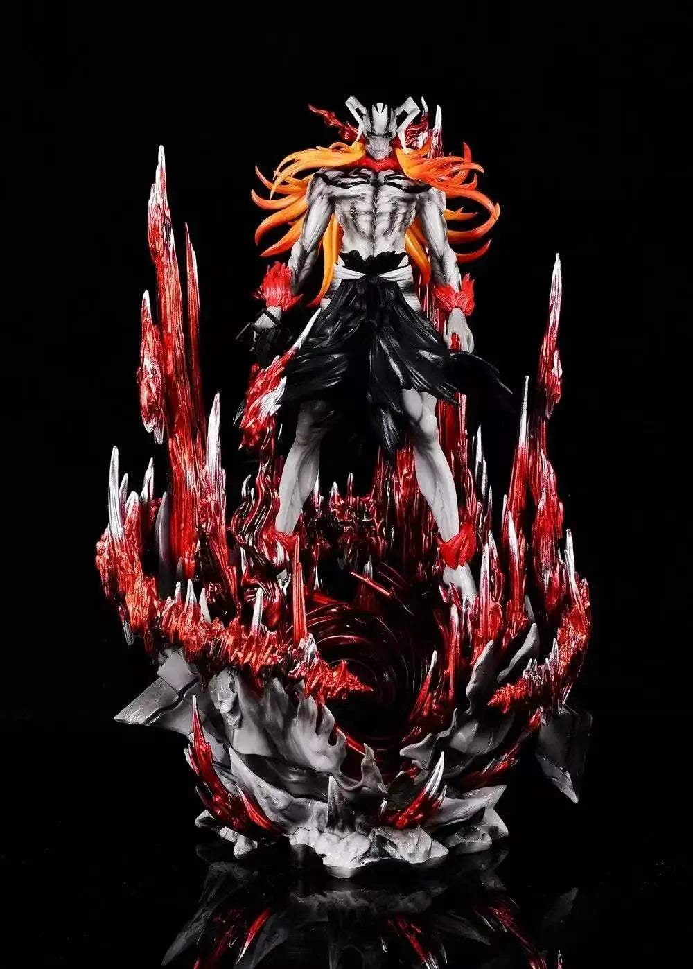 Kurosaki Ichigo and Ulquiorra Cifer Anime Figures, Bleach Espada Vasto Lorde Hallow Figurines - ToylandEU