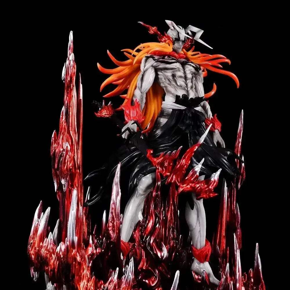 Kurosaki Ichigo and Ulquiorra Cifer Anime Figures, Bleach Espada Vasto Lorde Hallow Figurines - ToylandEU