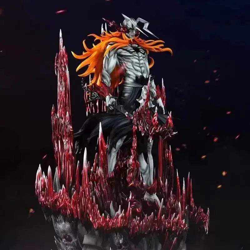 Kurosaki Ichigo and Ulquiorra Cifer Anime Figures, Bleach Espada Vasto Lorde Hallow Figurines - ToylandEU