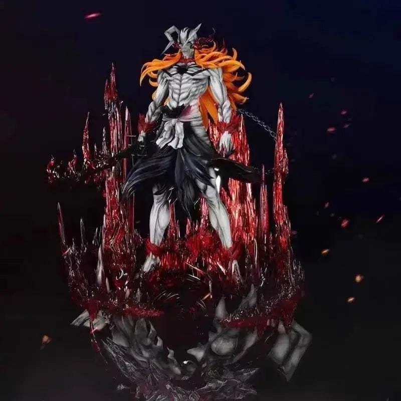 Kurosaki Ichigo and Ulquiorra Cifer Anime Figures, Bleach Espada Vasto Lorde Hallow Figurines - ToylandEU
