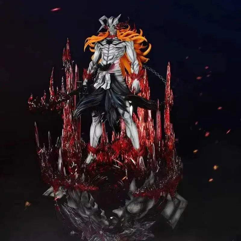 Kurosaki Ichigo and Ulquiorra Cifer Anime Figures, Bleach Espada Vasto Lorde Hallow Figurines - ToylandEU