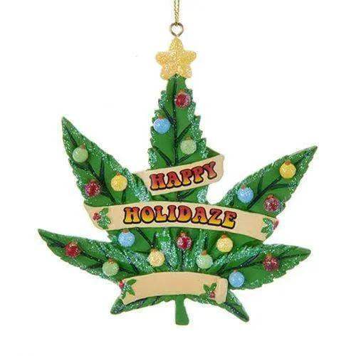 Kurt Adler - Cannabis Ornament - Choose your Style - ToylandEU