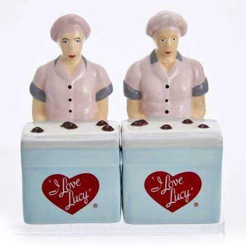 I Love Lucy Chocolate Factory Salt And Pepper Shaker Set - ToylandEU