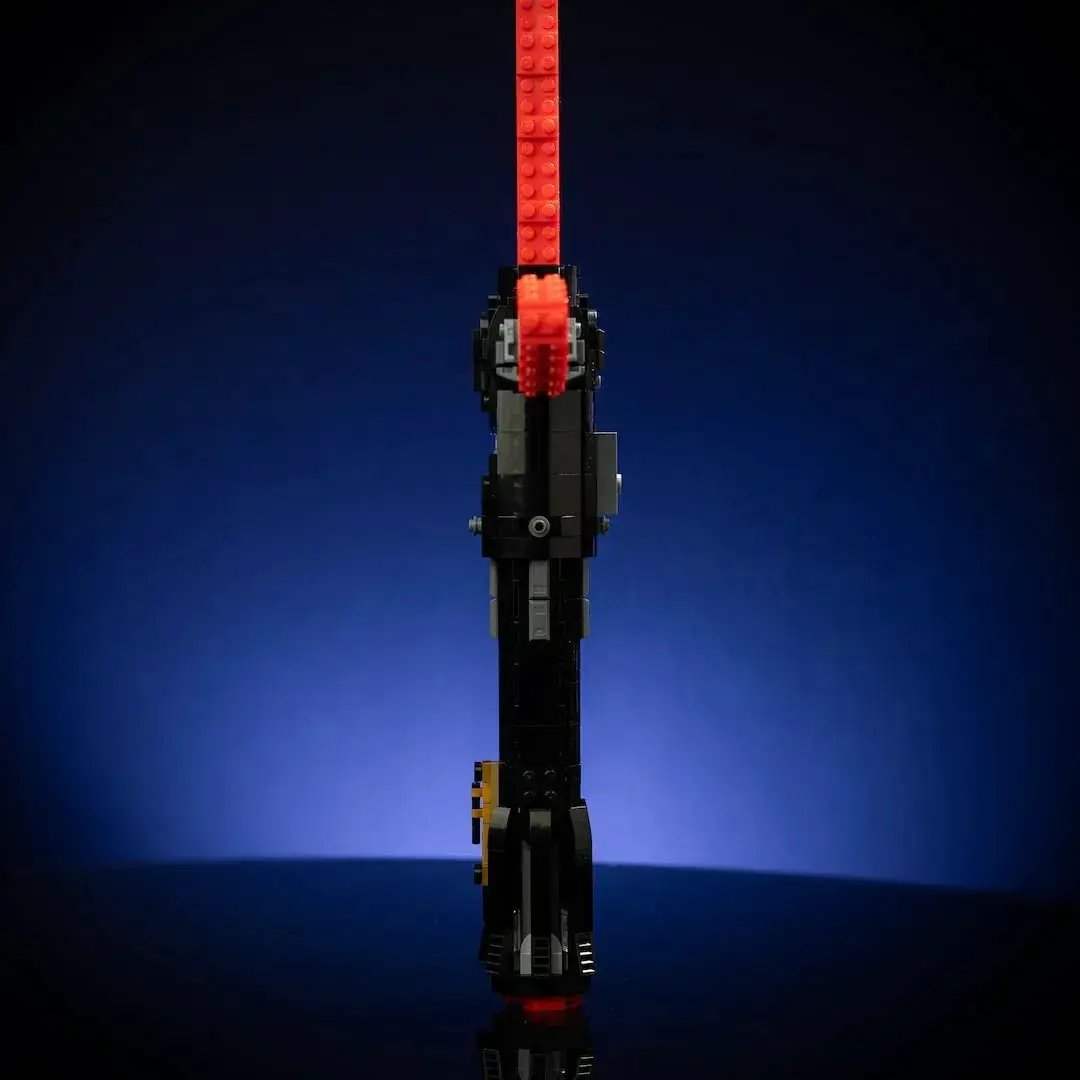 Life Size Kylo Ren Lightsaber Built With LEGO Bricks - ToylandEU