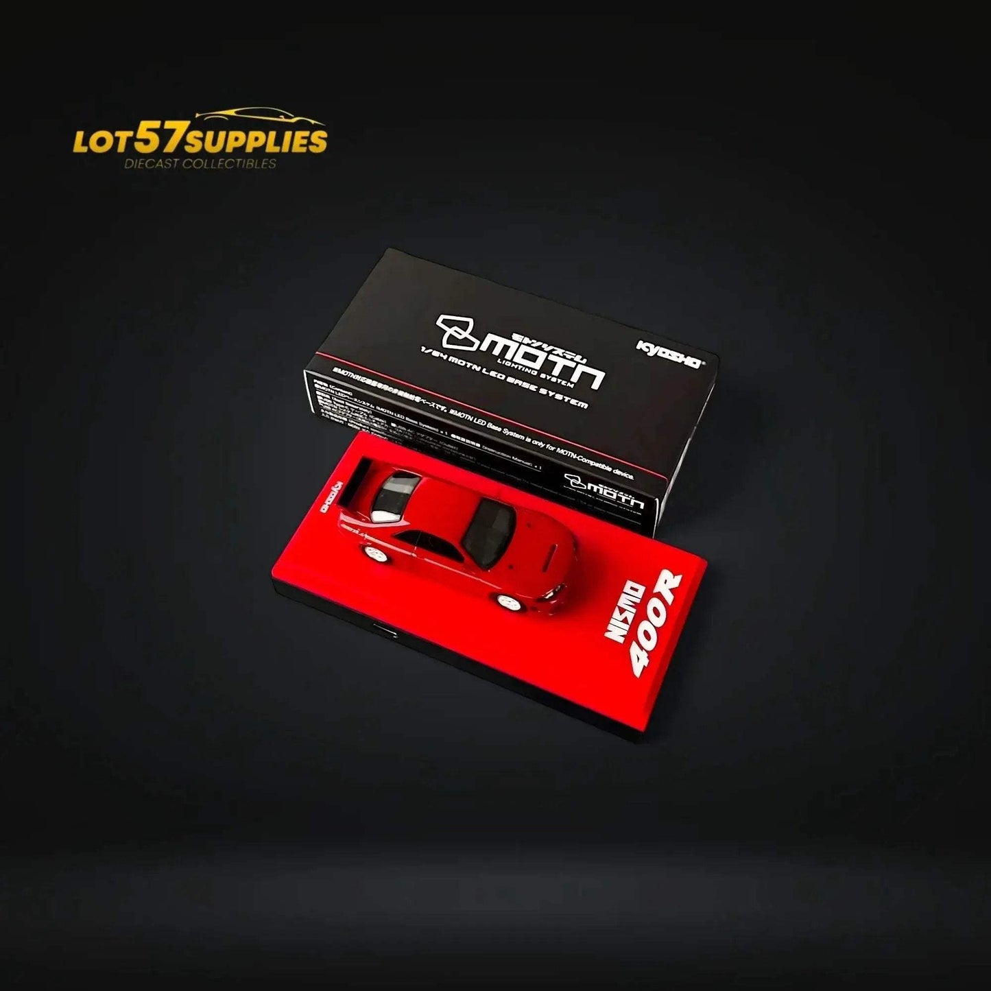 Kyosho Nismo 400R R33 Tokyo Auto Show KL 2024 Exclusive Red Light Version 1:64 - ToylandEU