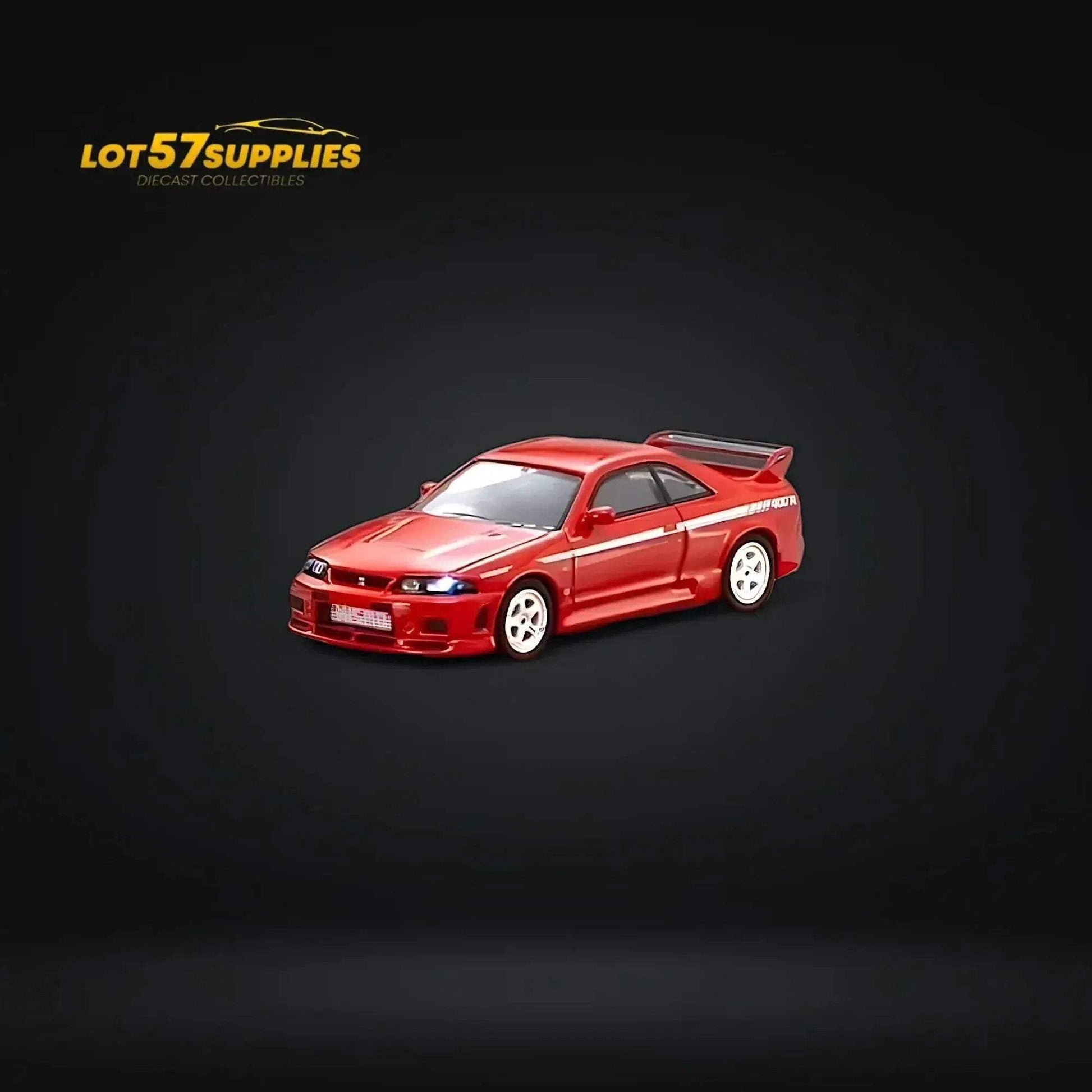 Kyosho Nismo 400R R33 Tokyo Auto Show KL 2024 Exclusive Red Light Version 1:64 - ToylandEU