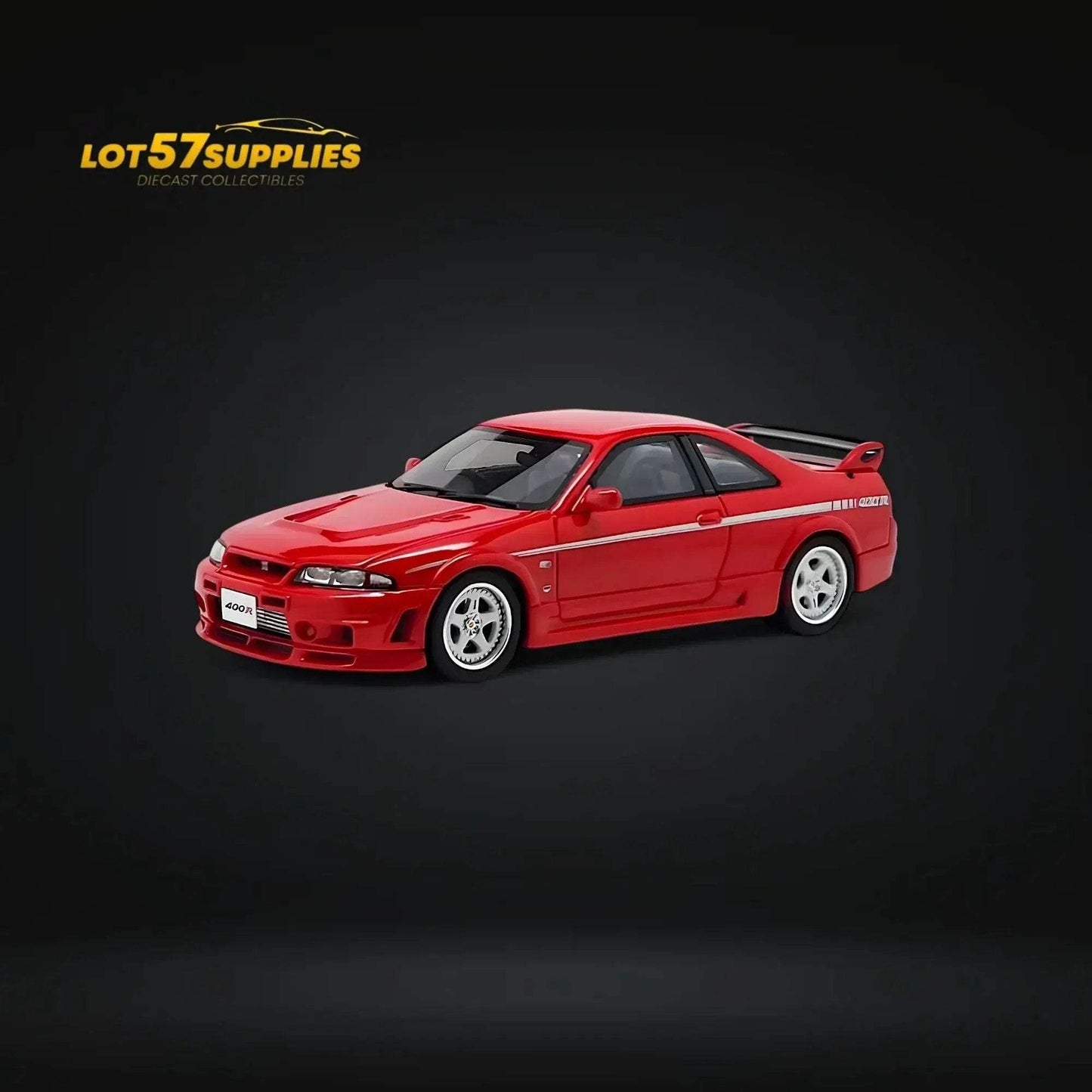 Kyosho Nismo 400R R33 Tokyo Auto Show KL 2024 Exclusive Red Light Version 1:64 - ToylandEU