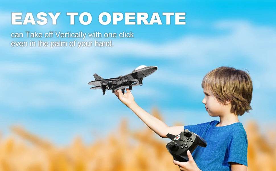 L0712 RC Plane 2.4G Remote Control Aircraft for Kids - ToylandEU