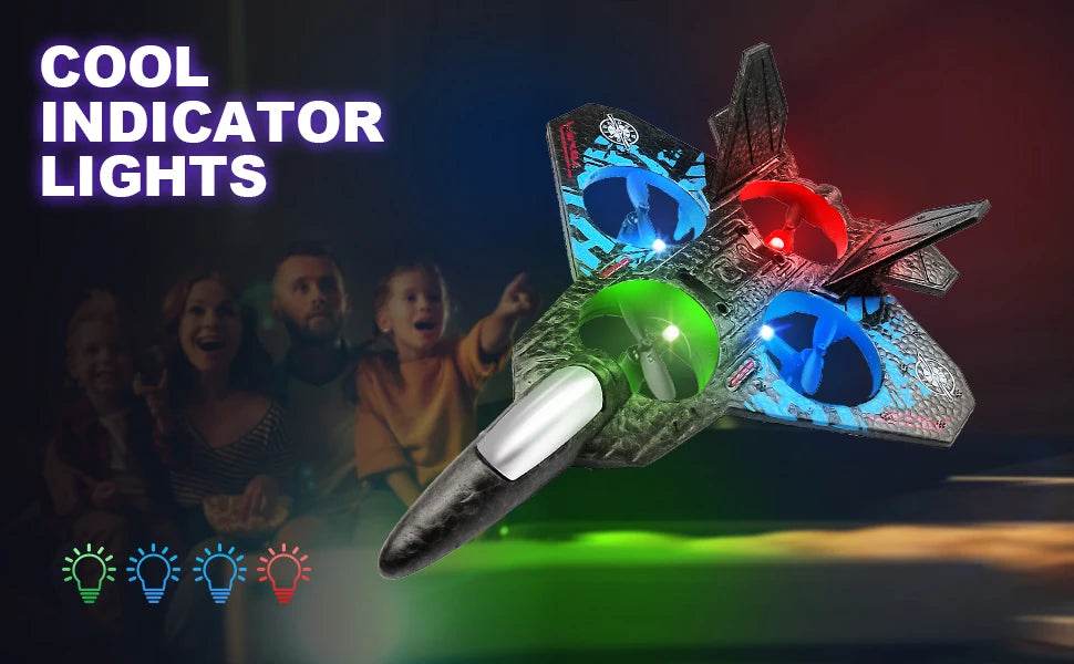 L0712 RC Plane 2.4G Remote Control Aircraft for Kids - ToylandEU