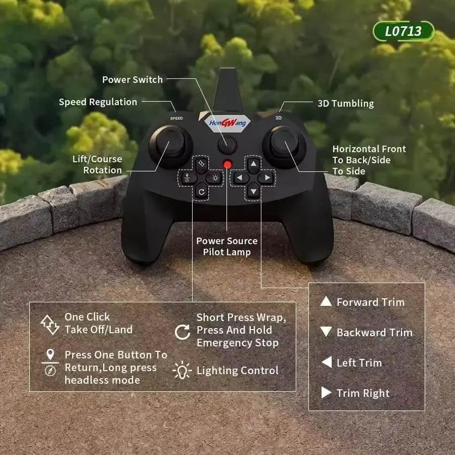  L0713 RC Plane 2.4G Remote Control Glider for Kids -  ToylandEU™