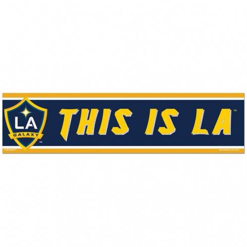 LA Galaxy 3x12 Bumper Strip Decal Officially Licensed - ToylandEU