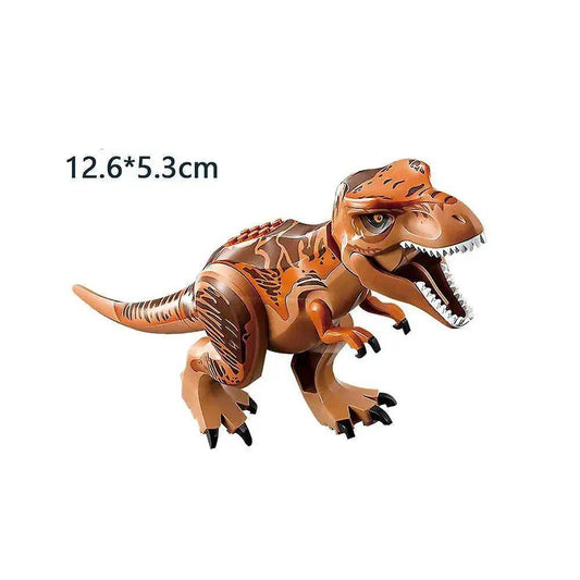  T Rex Minifigure Custom Collectible Brown ABS -  ToylandEU™