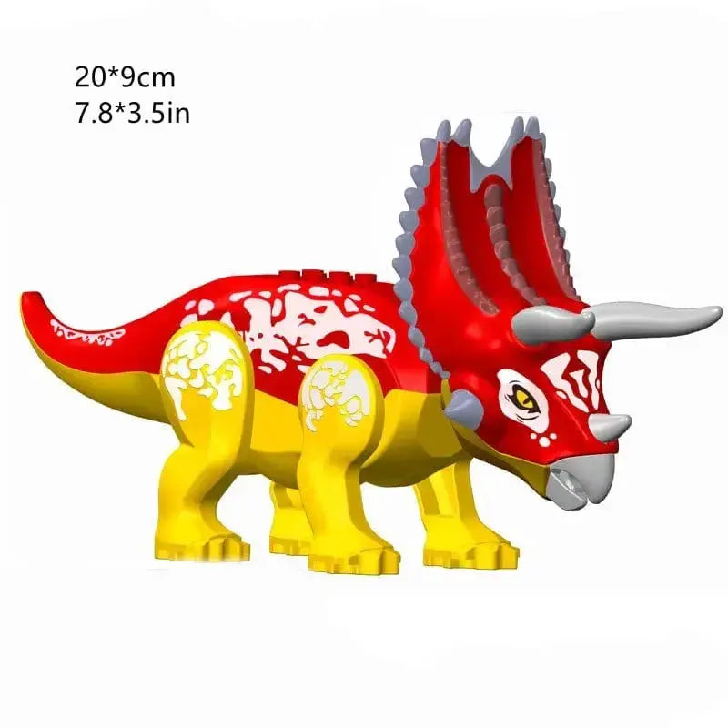 LARGE- YELLOW TRICERATOPS - ToylandEU
