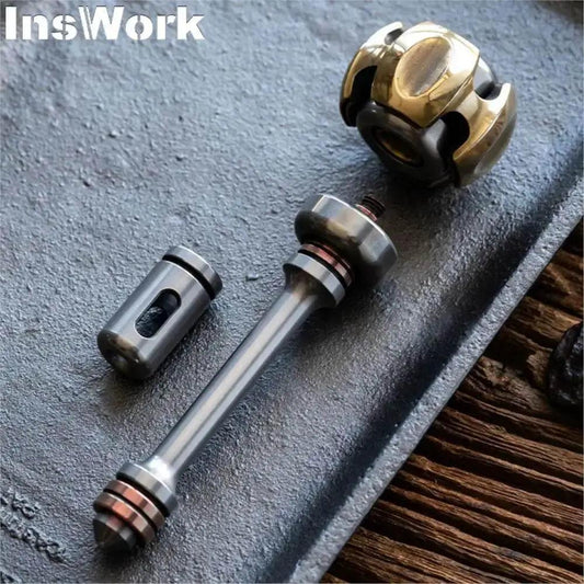  LAUTIE Fingertip Gyro NOIZ C-NANO EDC Out Of Print Decompression Luminous Metal Fidget Toy -  ToylandEU™