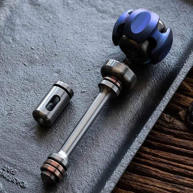 LAUTIE Fingertip Gyro NOIZ C-NANO EDC Out Of Print Decompression Luminous Metal Fidget Toy - ToylandEU