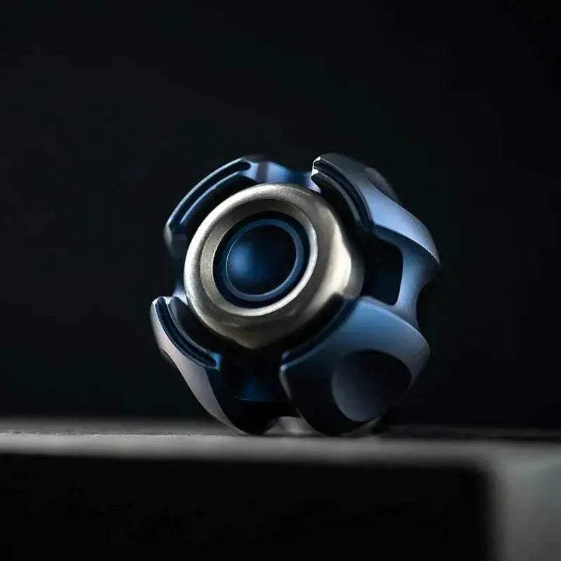 LAUTIE Fingertip Gyro NOIZ C-NANO EDC Out Of Print Decompression Luminous Metal Fidget Toy - ToylandEU