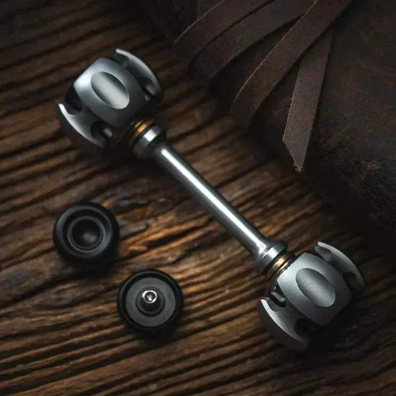 LAUTIE Fingertip Gyro NOIZ C-NANO EDC Out Of Print Decompression Luminous Metal Fidget Toy - ToylandEU