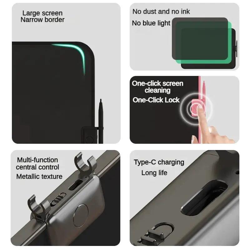  LCD Drawing Board Writing Tablet For Kids Doodle Pro -  ToylandEU™