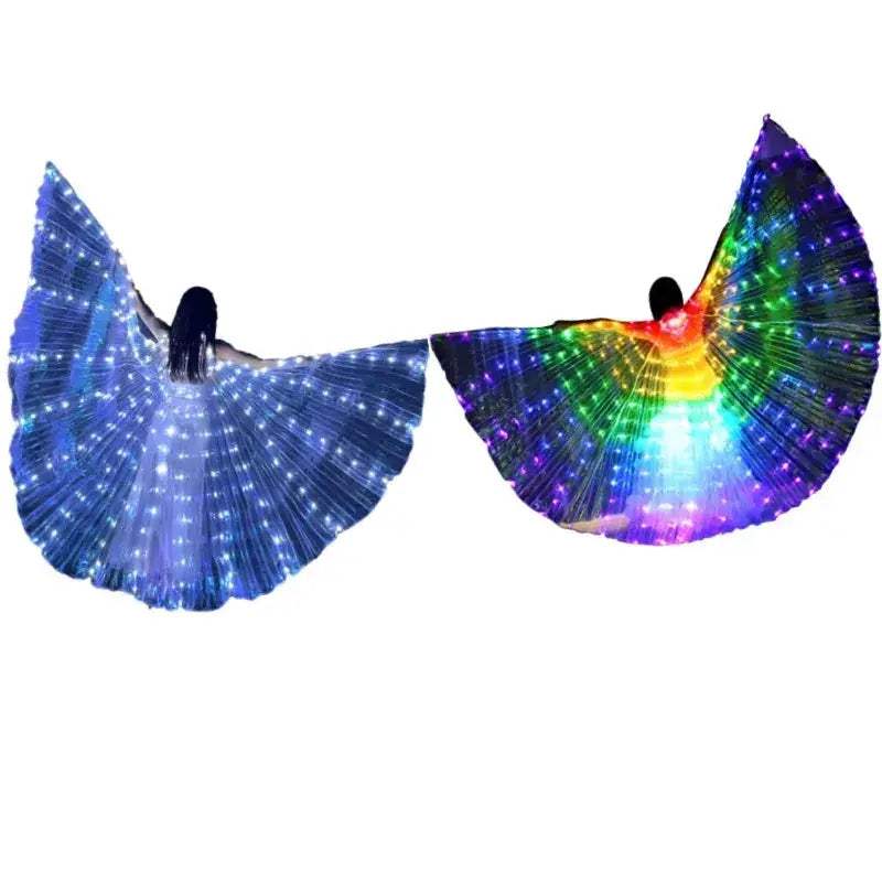 LED Angel Wings Costume Glow For Adults And Kids Party - ToylandEU