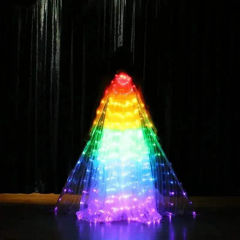 LED Angel Wings Costume Glow For Adults And Kids Party - ToylandEU