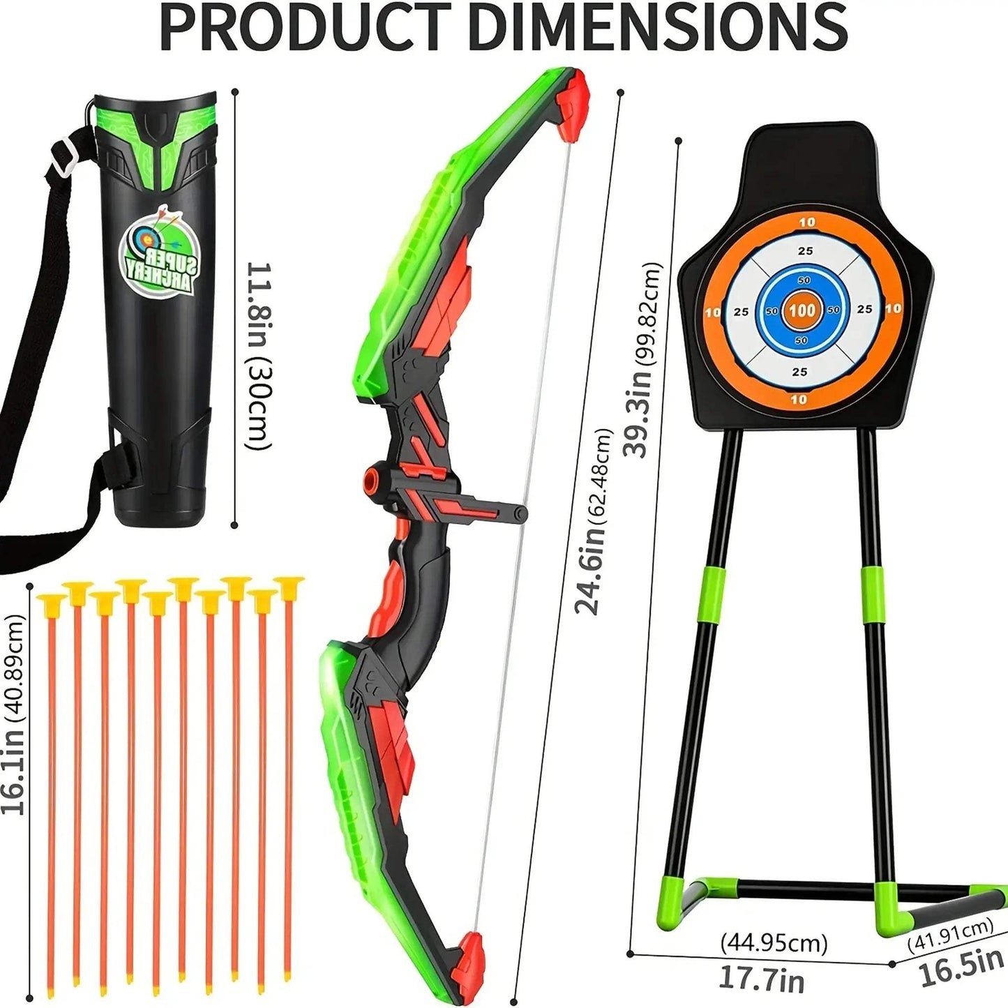  LED Archery Toy Set For Outdoor Adventure And Party Fun -  ToylandEU™