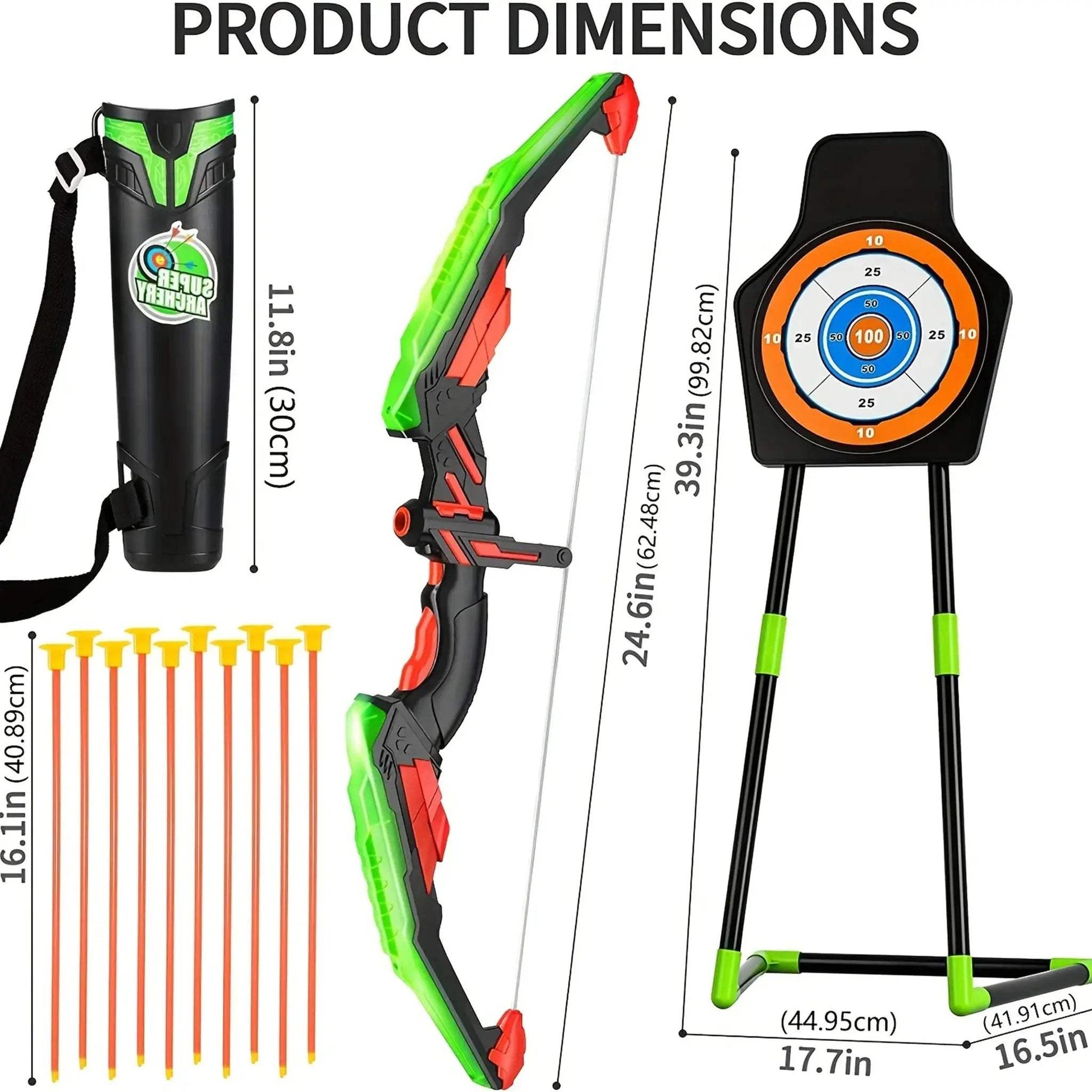  LED Archery Toy Set For Outdoor Adventure And Party Fun -  ToylandEU™